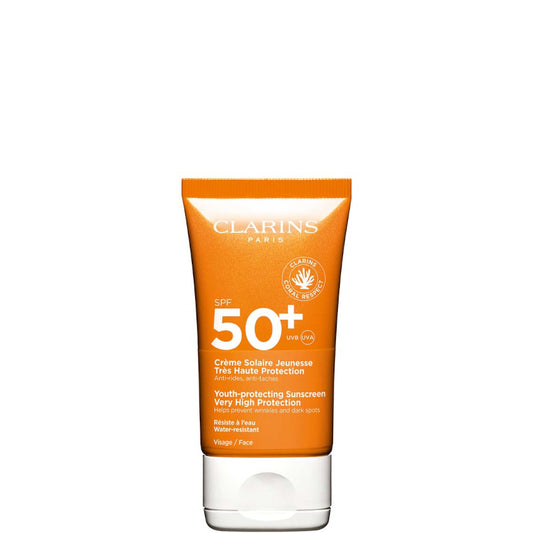 Crème Solaire Jeunesse Très Haute Protection SPF 50+ Visage