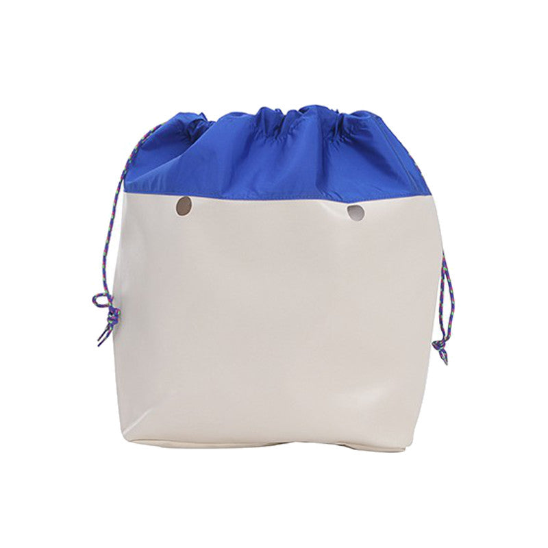 Canvas O BAG Coulisse Blu Iris OBCVCU02 Colore Canvas Coulisse Blu Iris