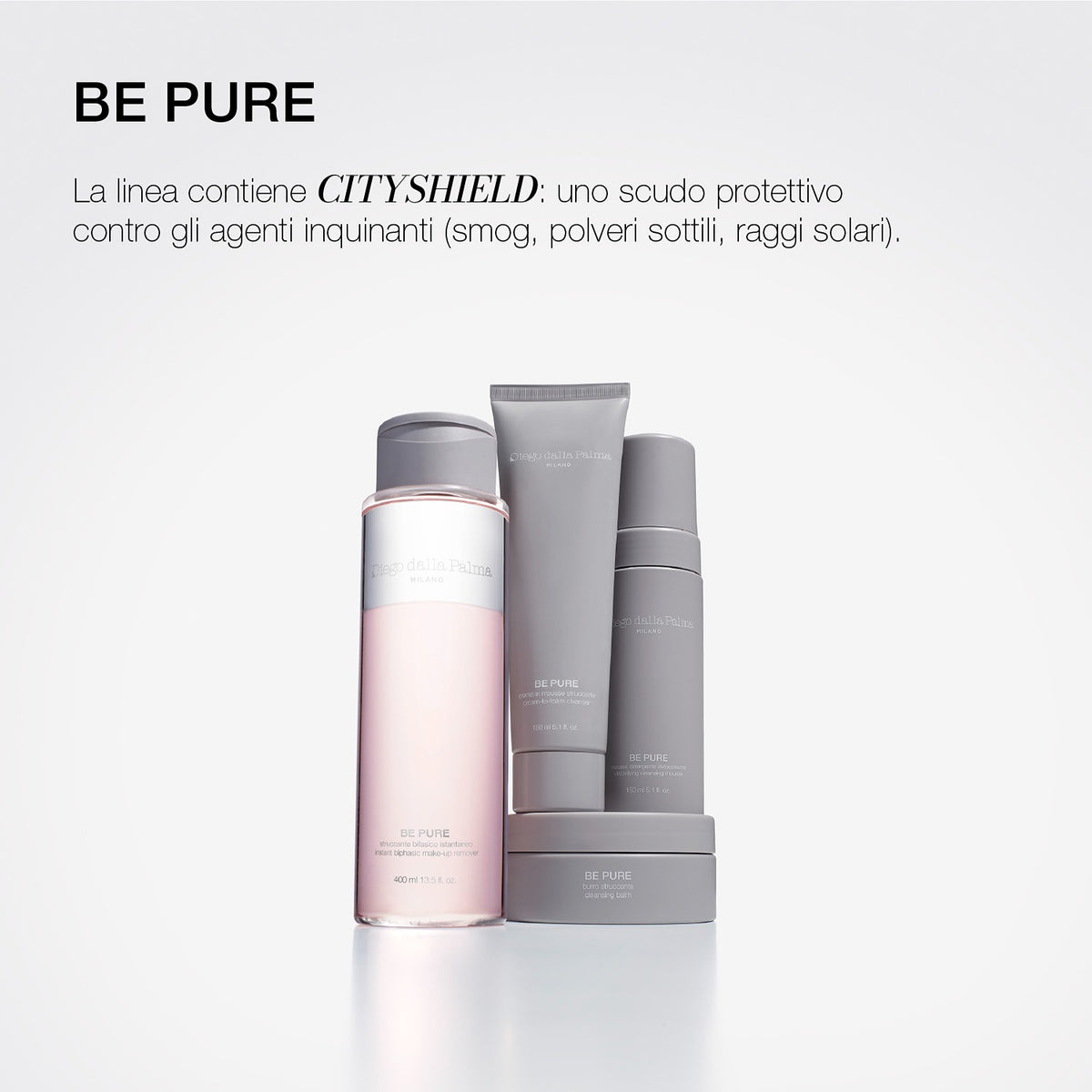 BE PURE - Mousse Detergente Detossinanate