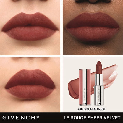 Le Rouge Sheer Velvet