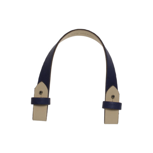 Tracollina Corta In Ecopelle Invecchiata Singola Blue OBTIC03 Colore Blue