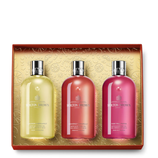 Floral & Spicy Body Care Gift Set 3 X 300 ML Shower gel