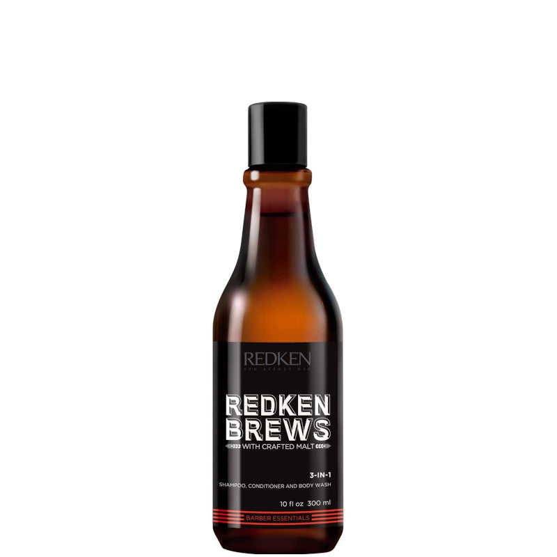 Redken Brews 3 in 1 Shampoo - UOMO 300 ML