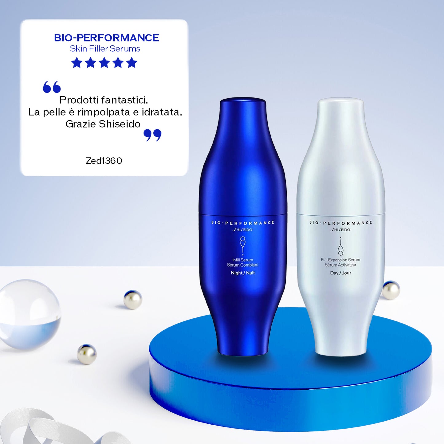 Bio-Performance Skin Filler Serum Confezione