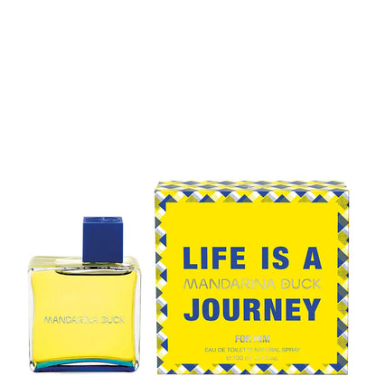 Mandarina Duck Life is a Journey for Him