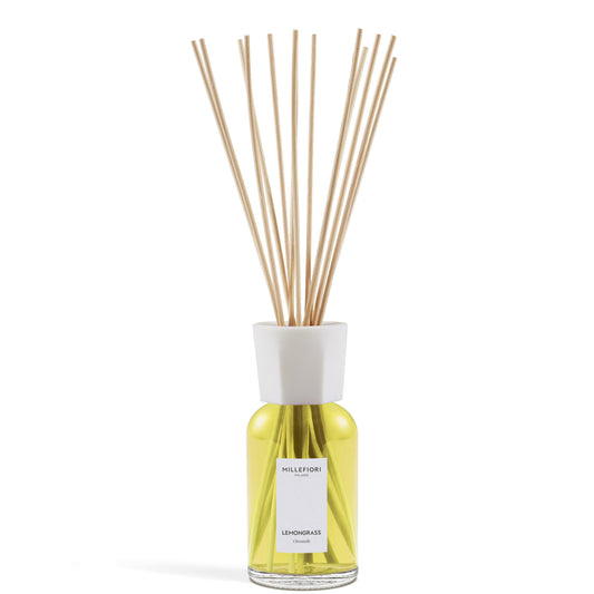 Millefiori Milano Diffusore a Bastoncini Lemongrass 500 ML