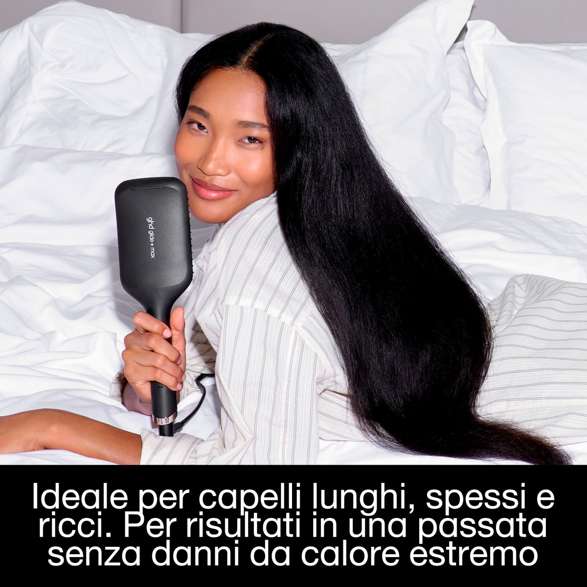 ghd Glide+ Max - Spazzola Elettrica Lisciante