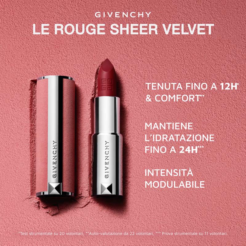 Le Rouge Sheer Velvet