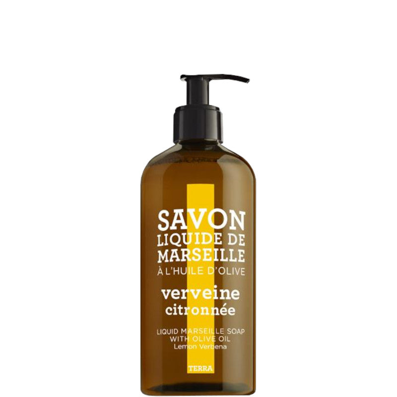 TERRA - Verveine Citronnée Savon Liquide de Marseille 500 ML