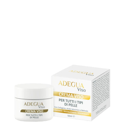 Adegua Viso Crema Viso Idratante, Rivitalizzante, Rigenerante