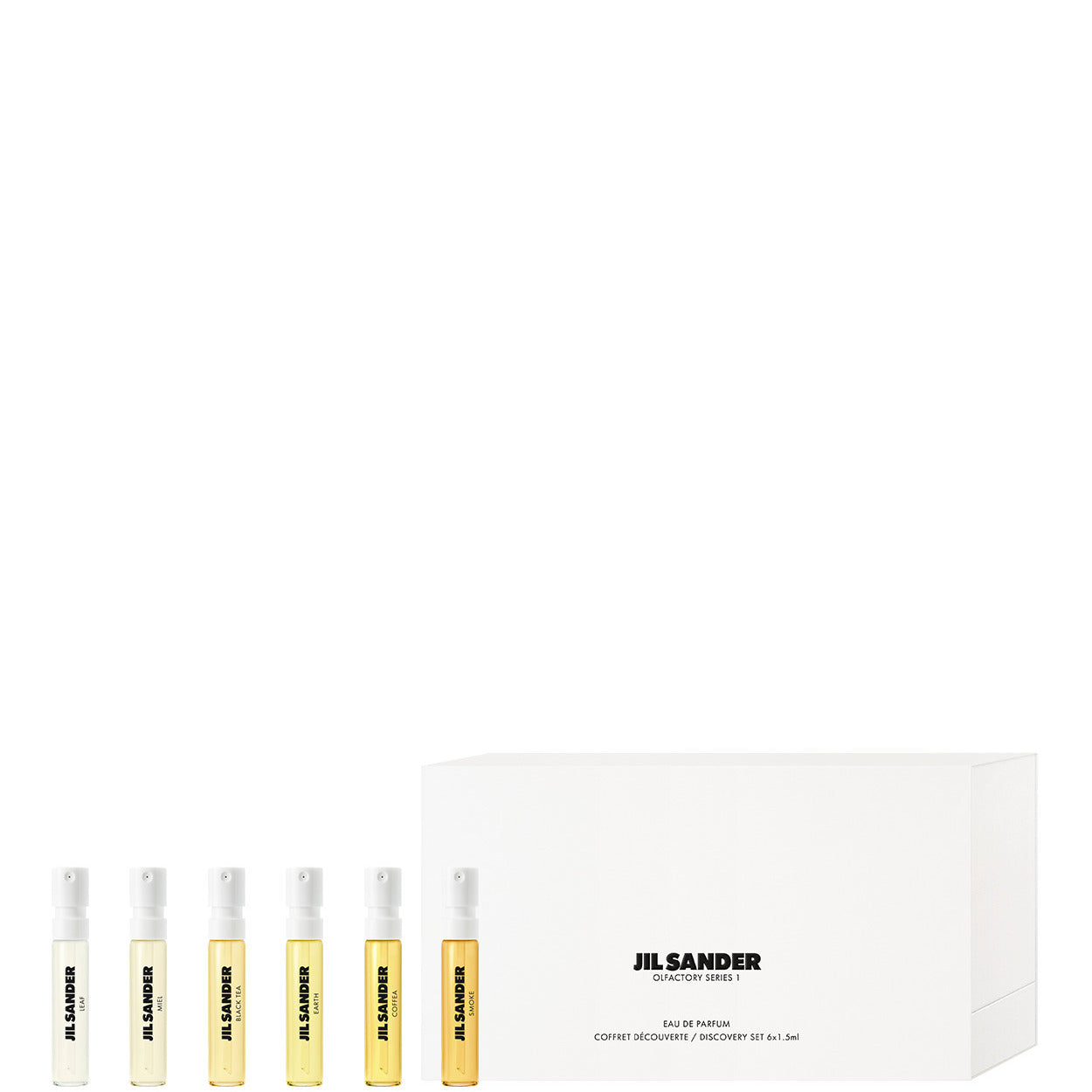 Jil Sander Olfactory Series 1 Discovery Set 6x1.5ml