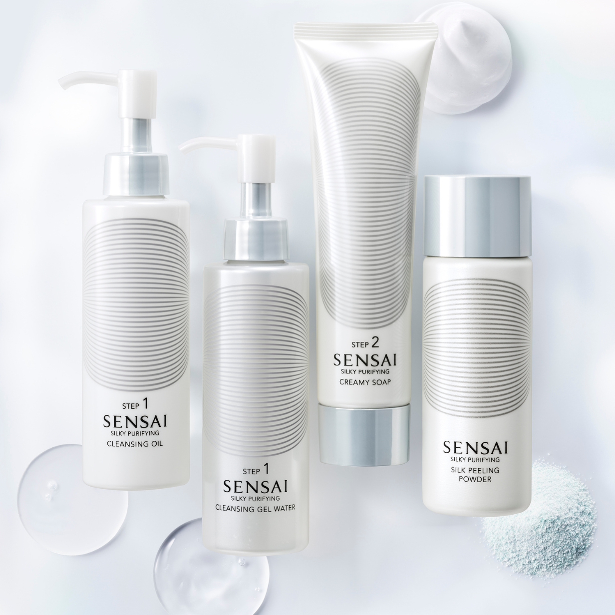 Silky Purifying Step 1 CLEANSE Cleansing Gel Water