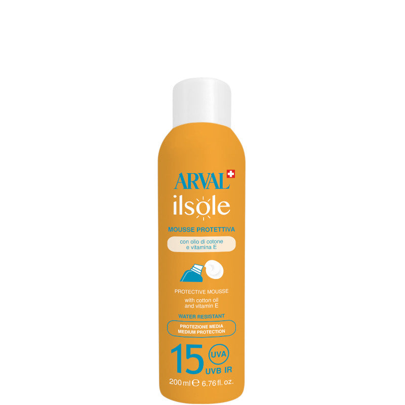 Il Sole - Mousse protettiva SPF 15 200 ML