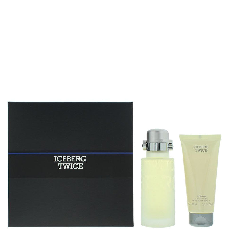 Iceberg Twice For Him Confezione 125 ML Eau de Toilette + 100 ML Shower gel