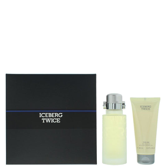 Iceberg Twice For Him Confezione 125 ML Eau de Toilette + 100 ML Shower gel