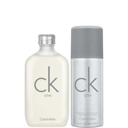 CK One Eau de Toilette Cofanetto 100 ML Eau de Toilette + 150 ML Deodorante Spray