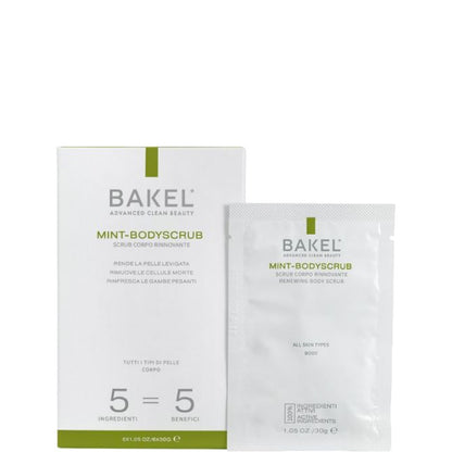 Bakel MINT-BODYSCRUB Scrub corpo rinnovante 6 X 30 gr