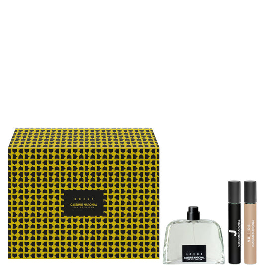 Costume National Scent Confezione 100 ML Eau de Parfum + 7,5 ML Purse Spray J + 7,5 ML Purse Spray NU SO DE