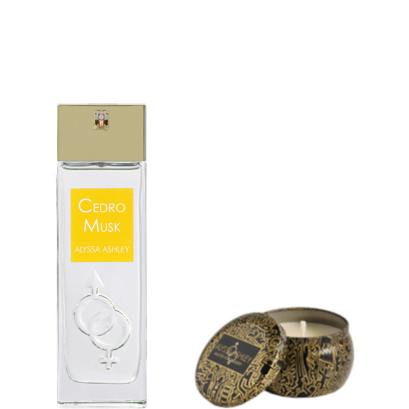 Cedro Musk Confezione 100 ML Eau de Parfum + 110 gr Candela Profumata