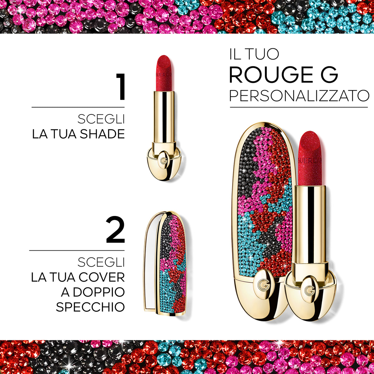 Rouge G Satin Ricarica Collezione Guerlain X Germanier