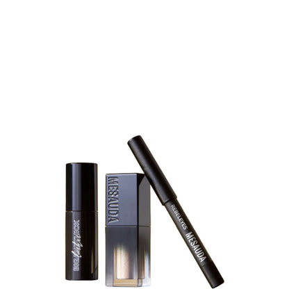 Big and thick Lashes Waterproof Cofanetto Mascara Nero + Ombretto Liquido +