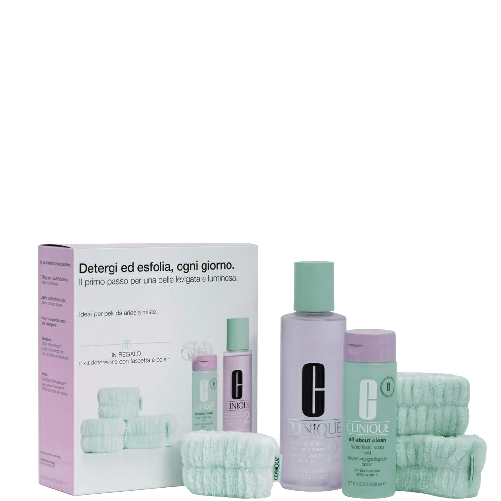 Clarifying Lotion 2 + All about clean - Pelle da Arida a Normale TIPO 2