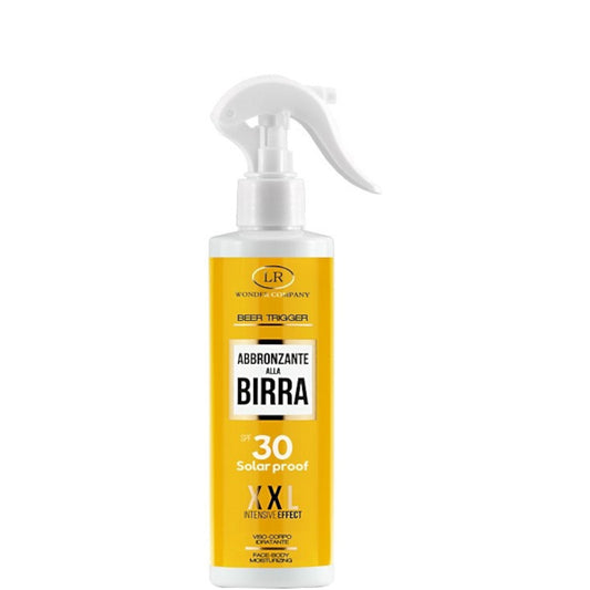 BEER TRIGGER SPRAY - Abbronzante alla Birra Viso/Corpo SPF 30 150 ML