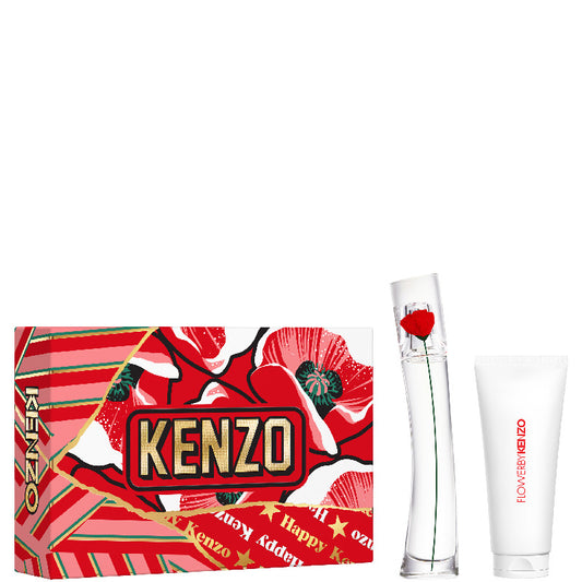 Flower by kenzo EDP Confezione 30 ML Eau de Parfum + 75 ML Body Lotion