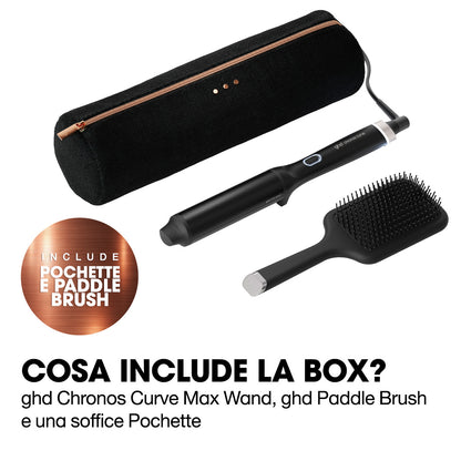 ghd chronos curve max festive gift set (38mm barrel)