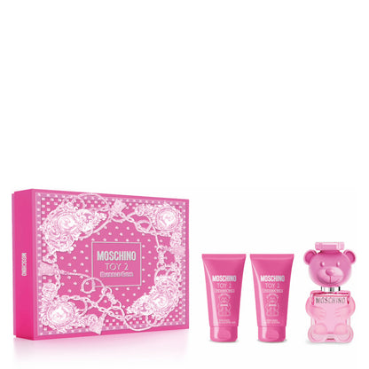 Moschino Toy 2 Bubble Gum Confezione 50 ML Eau de Toilette + 50 ML Body Lotion + 50 ML Shower Gel