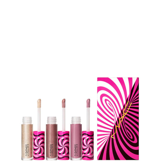 mini MAC Tiny Tricks Mini Lipglass Trio 3 Mini Gloss