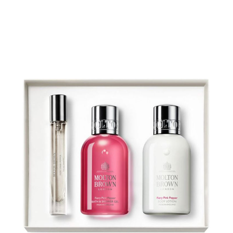 Fiery Pink Pepper Confezione 7,5 ML Eau de Toilette + 100 ML Bath & Shower Gel + 100 ML Body Lotion