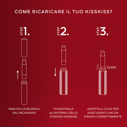 KissKiss Le Rouge Intense Infusé de Miel Ricarica