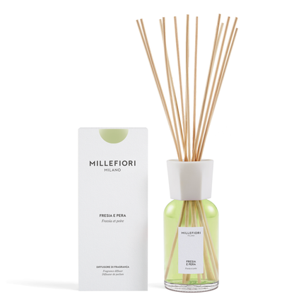 Millefiori Milano Diffusore a Bastoncini Fresia e Pera