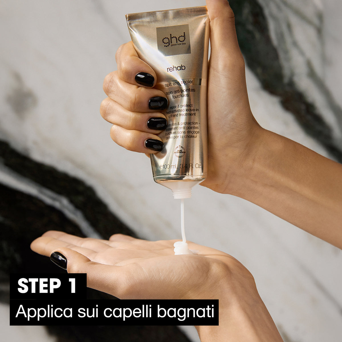 ghd rehab split end sealer - crema sigillante per doppie punte