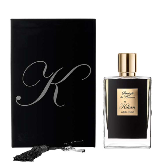 Kilian Paris Straight to Heaven, white cristal 50 ML Refillable Spray & Coffret