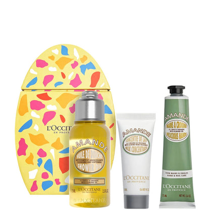 Amande - Mains a Croquer - Crema Mani Cofanetto 75 ML Crema Mani + 20 ML Latte Corpo + 75 ML Olio Corpo