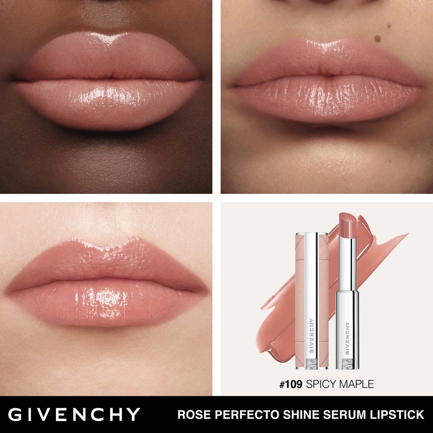 Rose Perfecto Shine Serum Lipstick