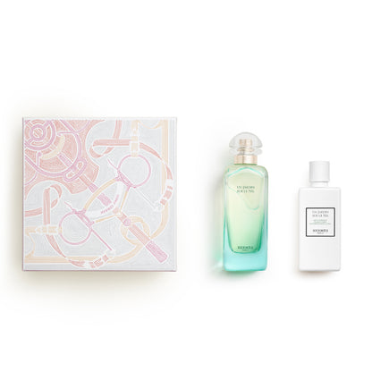 Un Jardin sur le Nil Cofanetto 100 ML Eau de Toilette + 80 ML Body Lotion