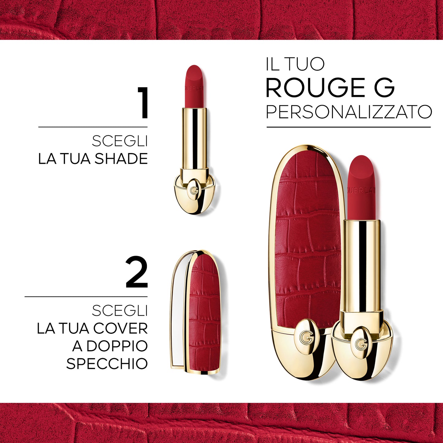 Rouge G Velvet Ricarica - Collection Blooming Denim