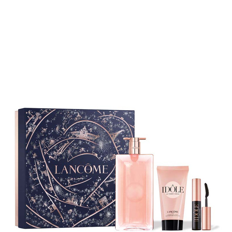 Idôle Confezione 50 ML Eau de Parfum + 50 ML Power Cream + mini mascara nero