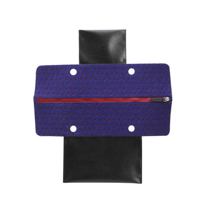 Chiusura Street O BAG Feltro Bordeaux / Blu OBCS17 Colore Bordeaux / Blu