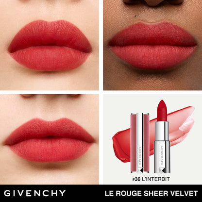 Le Rouge Sheer Velvet