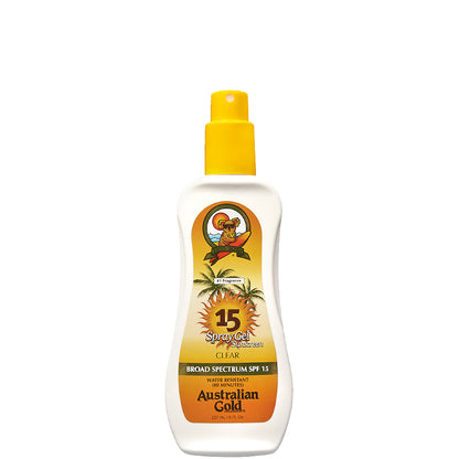 Spray Gels Sunscreen SPF 15