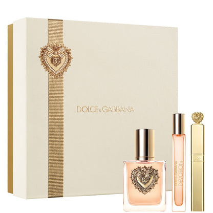 Devotion Confezione 50 ML Eau de Parfum + Mascara Nero + 10 ML Eau de Parfum