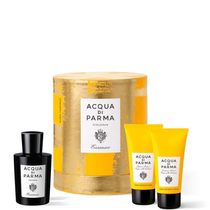 Acqua di Parma Colonia Essenza Cofanetto Regalo 100 ML Eau de Cologne + 75 ML Colonia Sapone Mani e Corpo + 75 ML Colonia Lozione Mani e Corpo