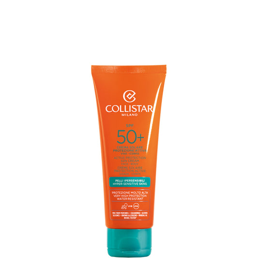 Crema Solare Protezione Attiva SPF 50 + Pelli Ipersensibili 100 ML