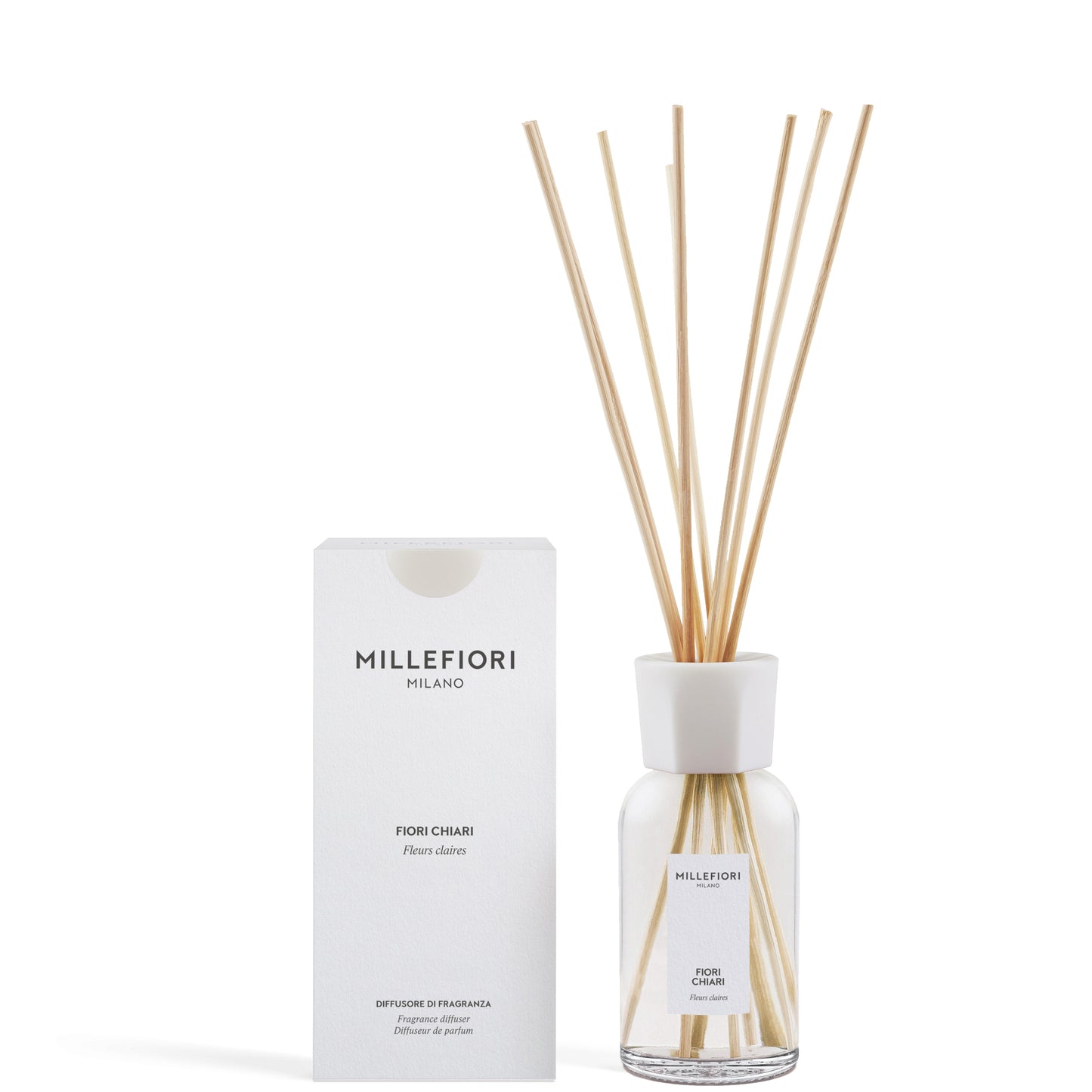 Millefiori Milano Diffusore a Bastoncini Fiori Chiari