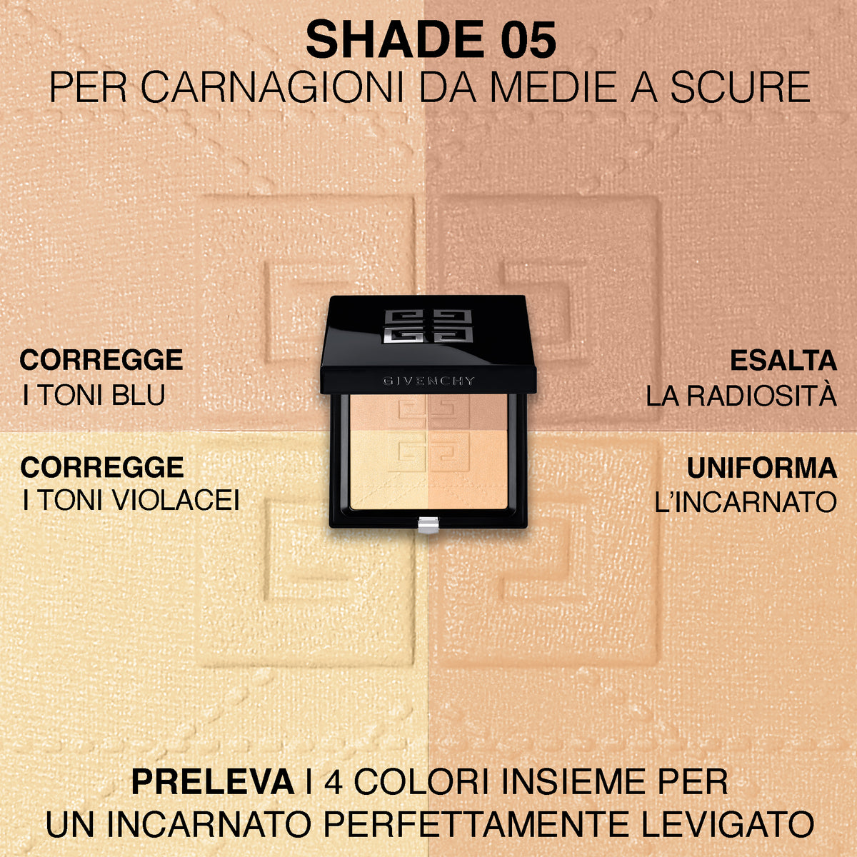Prisme Libre 4 Color Pressed Powder