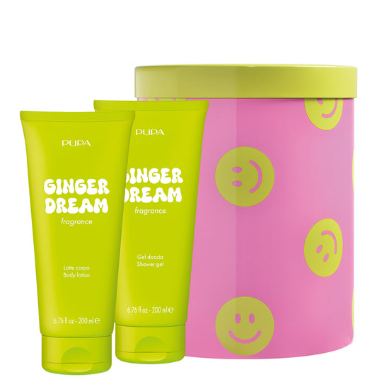 Happy Box Gel Doccia e Latte Corpo Ginger Dream